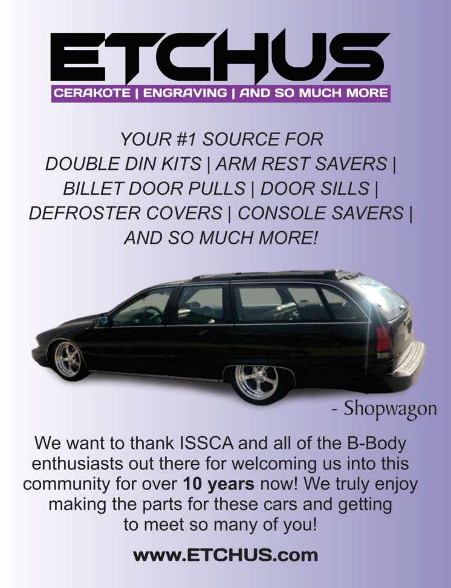 ETCHUS — ISSCA 2026 Nationals marketing partner