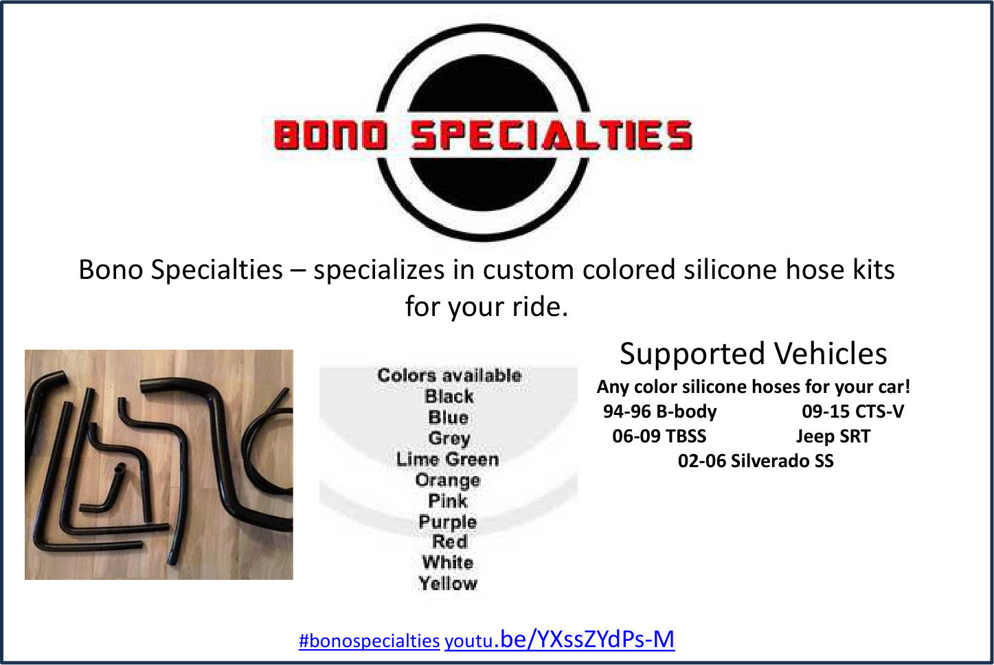Bono Specialties — ISSCA 2026 Nationals marketing partner