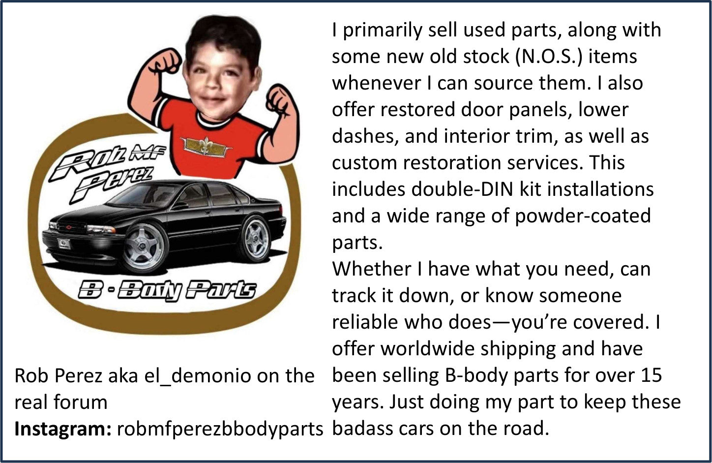 Rob Perez B-Body Parts — ISSCA 2026 Nationals marketing partner